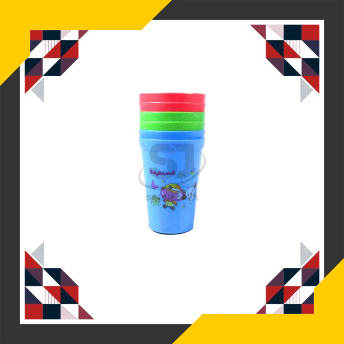 

Jual Gelas Minum/Gelas Plastik/Gelas Set isi 6pcs/Gelas Jetro 320ML Homy Murah