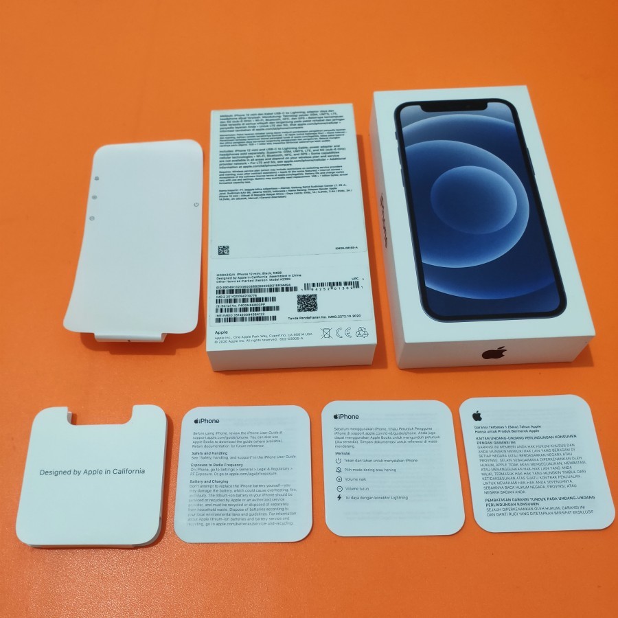 Dus Box iPhone 12 Mini 64GB Black iBox Original Copotan