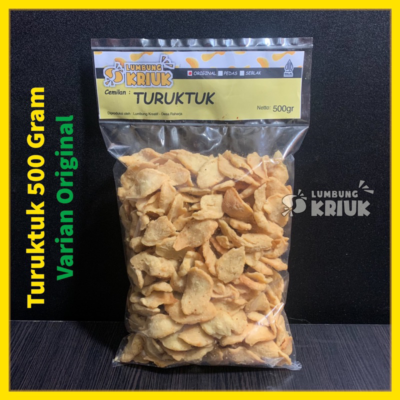 

Cemilan Turuktuk Original Asin Manis 500 Gram