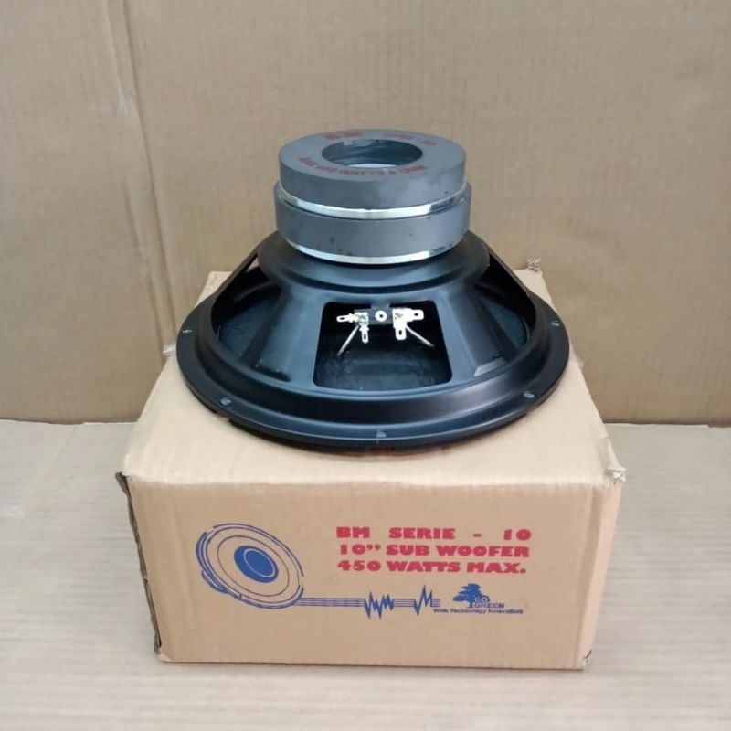 Speaker Subwoofer 10 inch BM SERIES -10 Double Magnet 450Watt Max