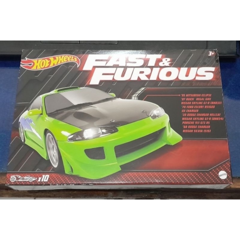 Hotwheels Fast Furious 10 Set