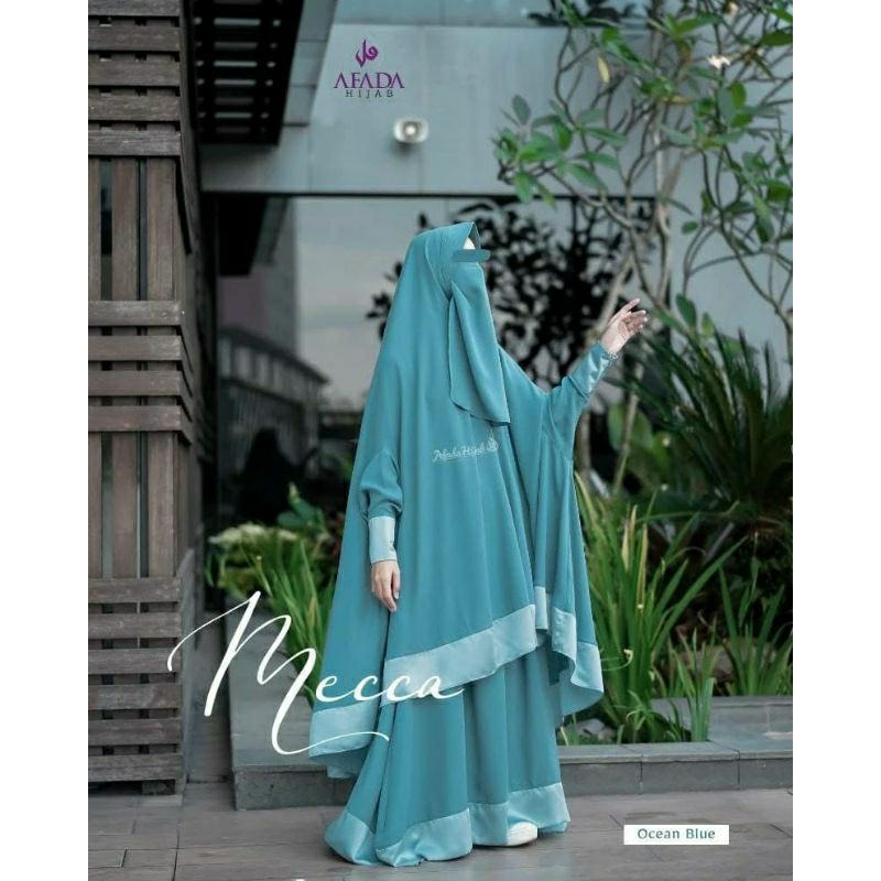 [READY] MECCA SET HAND KHIMAR & ROK BY AFADA HIJAB | KHIMAR PED ANTEM | FREE CADAR TALI | BABY YORIS