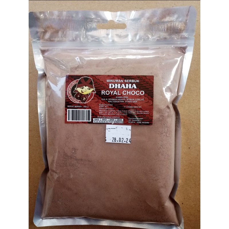 

Serbuk minuman Royal choco 500gram