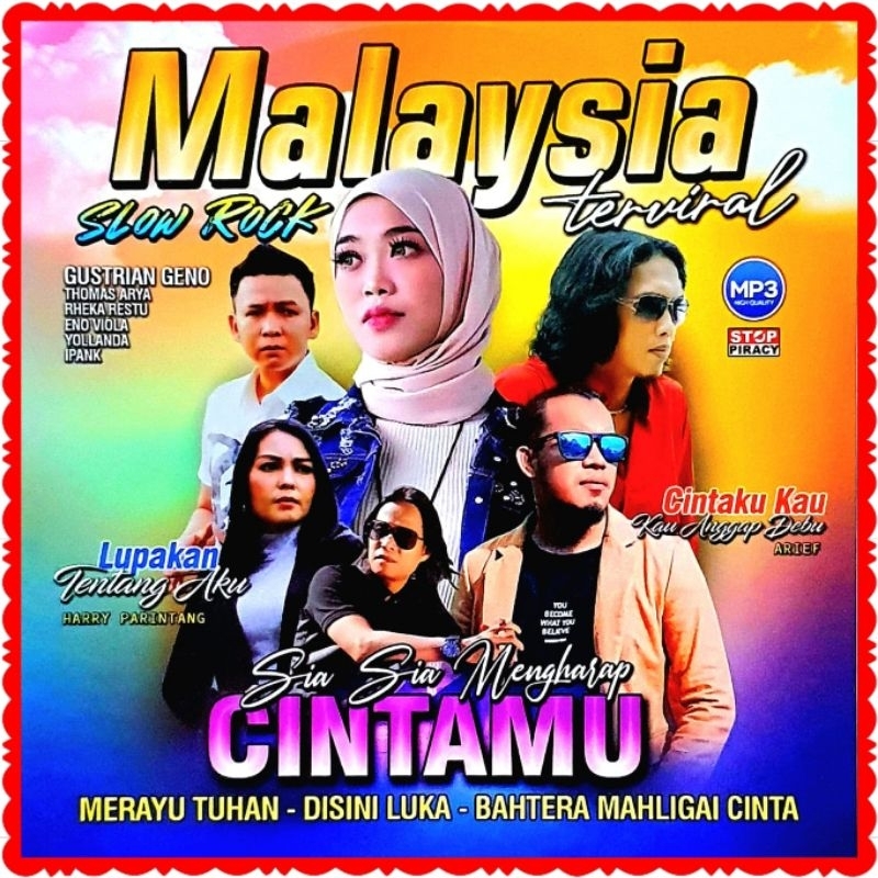 KASET MP3 LAGU MALAYSIA TERBARU-LAGU SLOW ROCK MALAYSIA TERBARU-LAGU POP MELAYU MALAYSIA BARU TERLAR