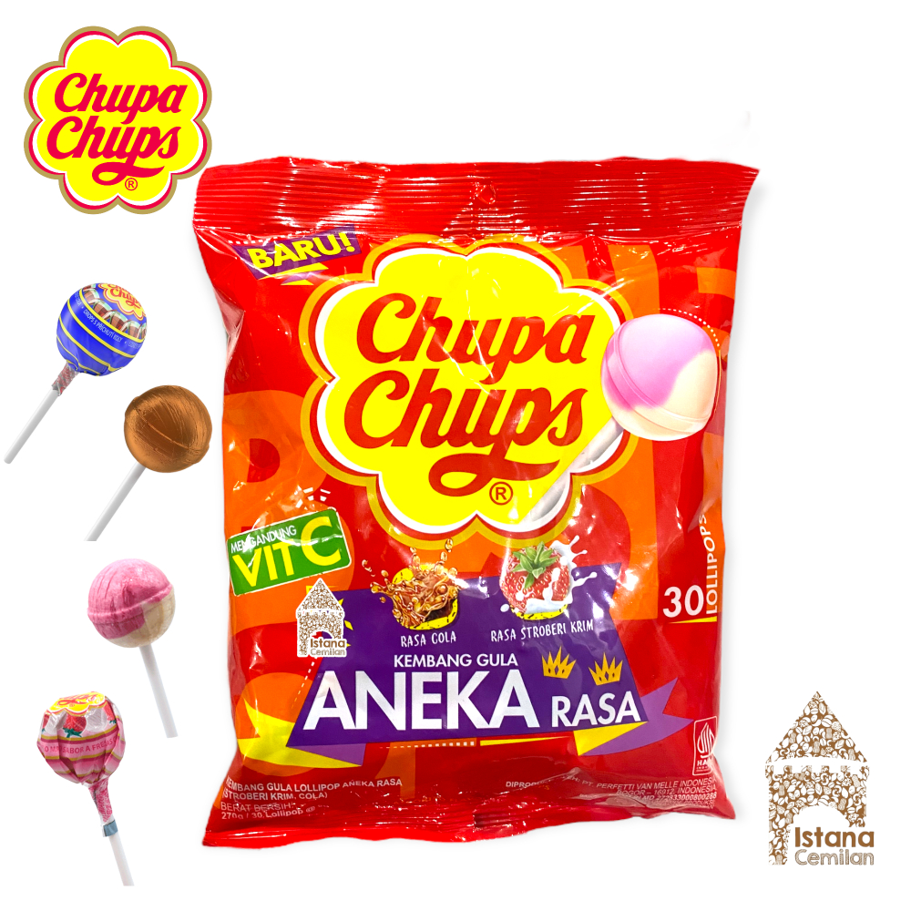 

Chupa Chups Permen Lollipop / Lolipop Refill (isi 30 pcs)