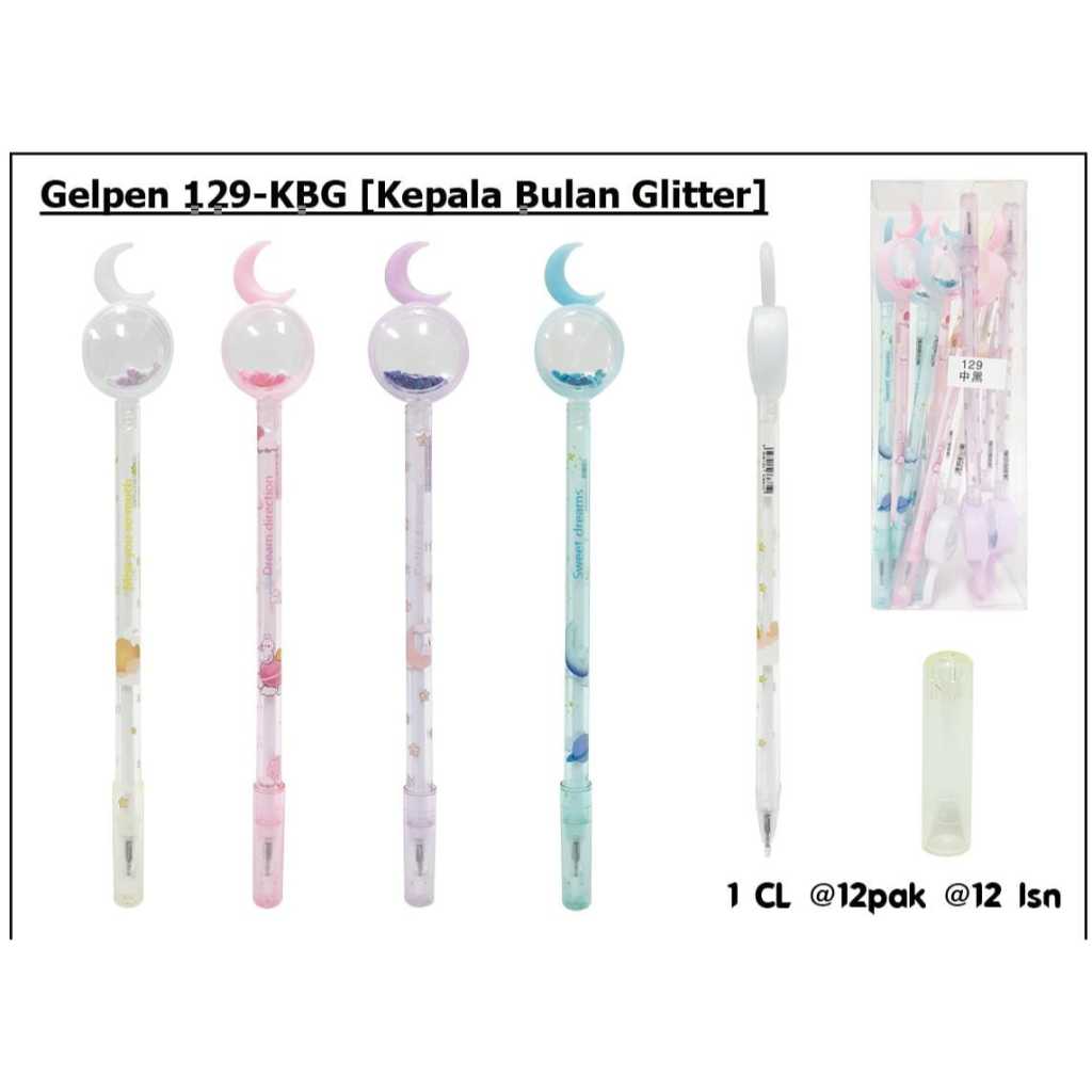 

PULPEN FANCY GLITTER 1 PAK