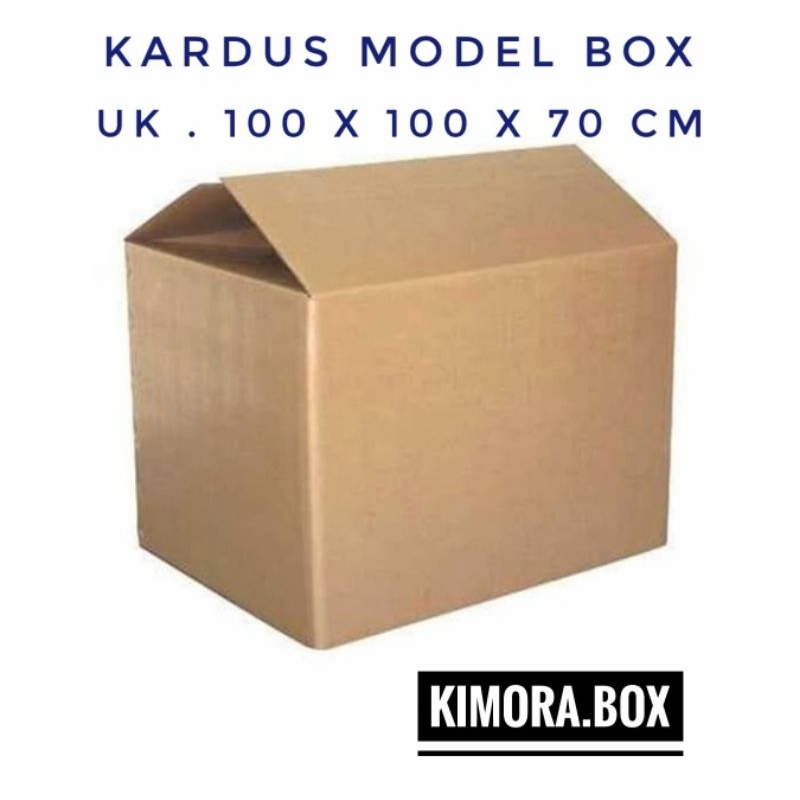 

kardus karton box uk. 100x100x70 cm...SHEET/SINGLE WALL