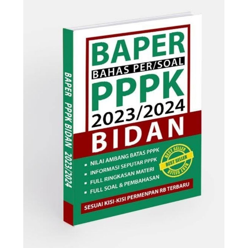 Buku PPPK Bidan 2024  Terlaris