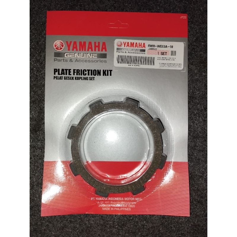Kampas Kopling FIZR Merk Ori Yamaha