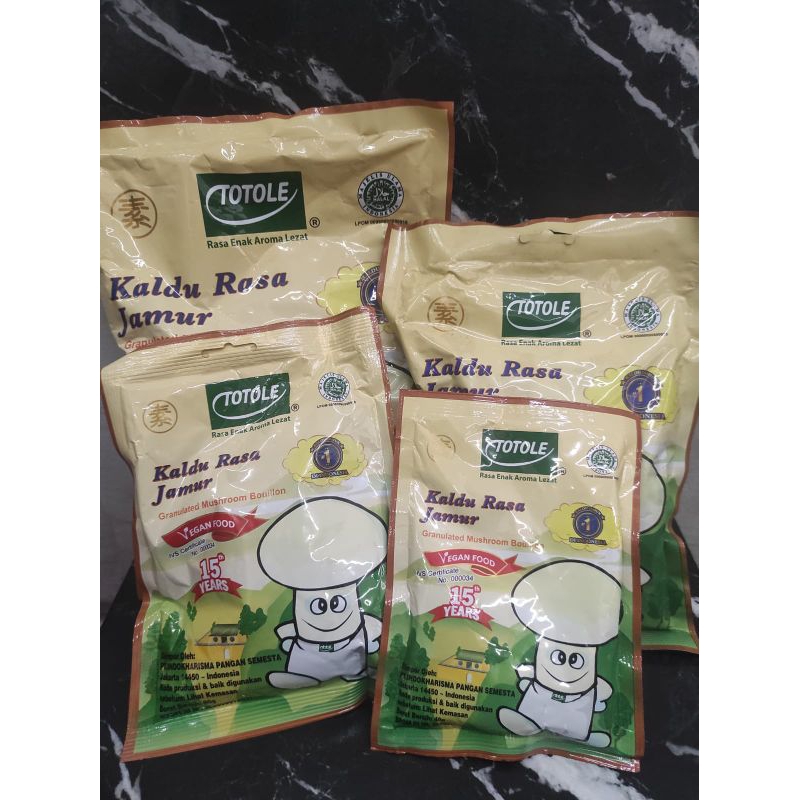 

TOTOLE KALDU JAMUR/micin/bumbu masak
