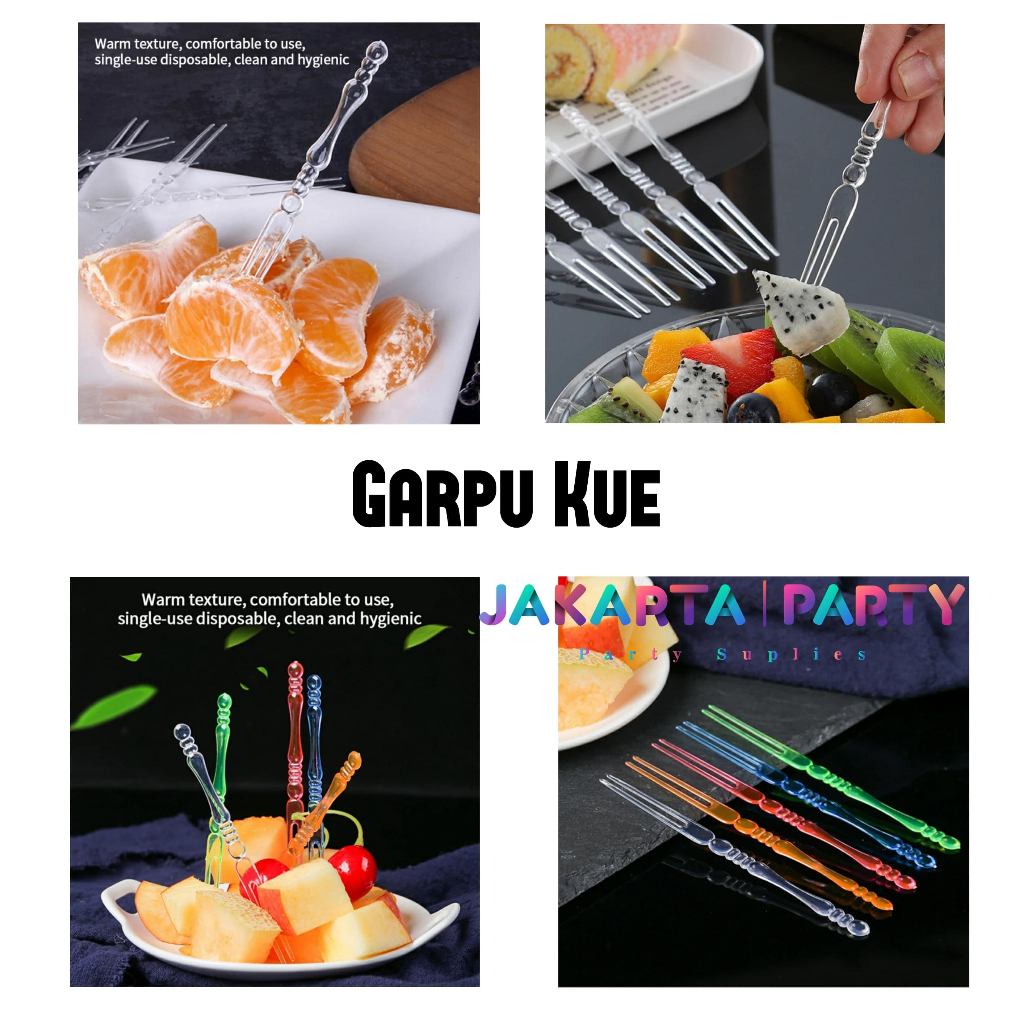 Garpu Kue Ultah / Garpu Kue / Garpu Crystal / Garpu Ultah