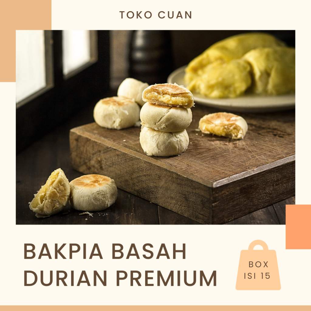 

BAKPIA BASAH DURIAN PREMIUM JUWARA SATOE KHAS JOGJA