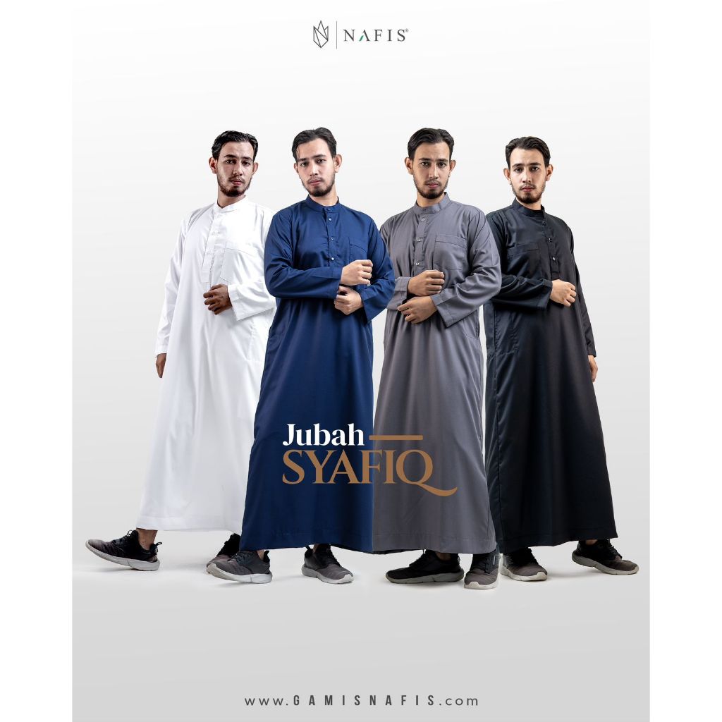 Jubah Syafiq, Gamis Pria bahan Toyobo Deluxe