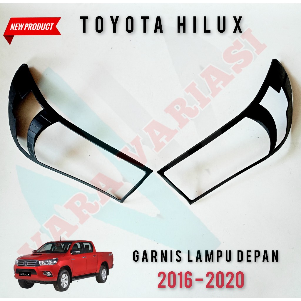 Garnish Depan Grand Hilux 2016 - 2020 Hitam