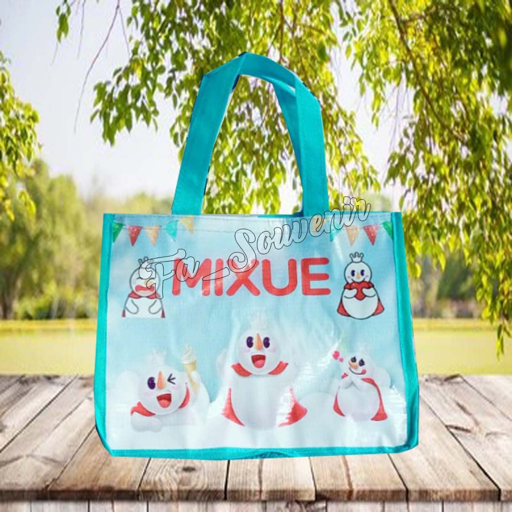 

Ready Stock Tas Ulang Tahun Dan Souvenir Mixue / Bingkisan Snack / Muat Box KFC dan Bento