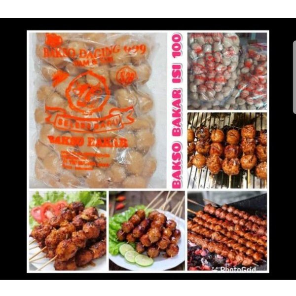 

Bakso Bakar Isi 100 Butir Selera Baru