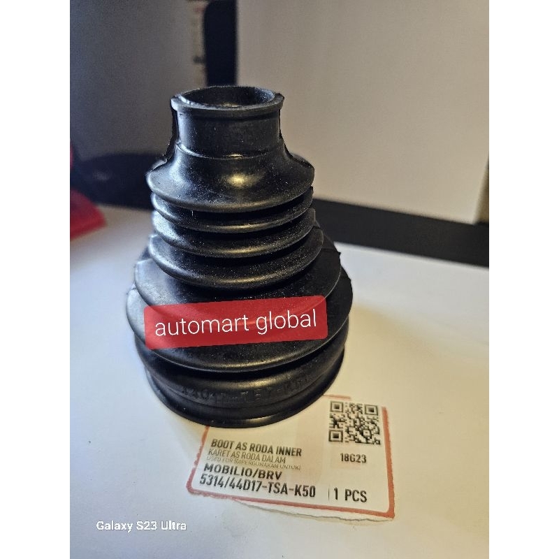 karet boot as roda cv joint dalam mobilio brv