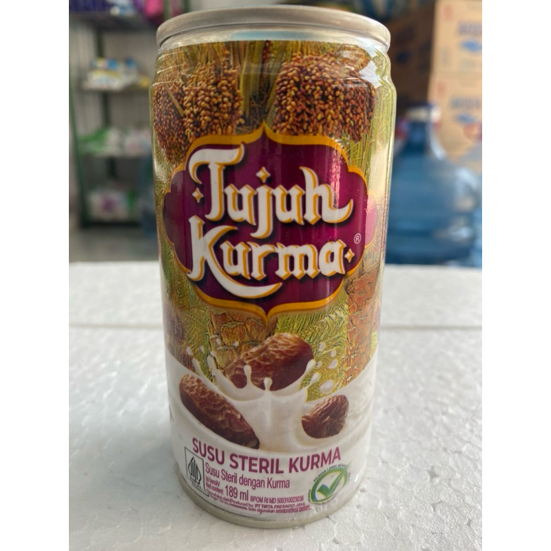 

TUJUH KURMA SUSU STERIL 189ML