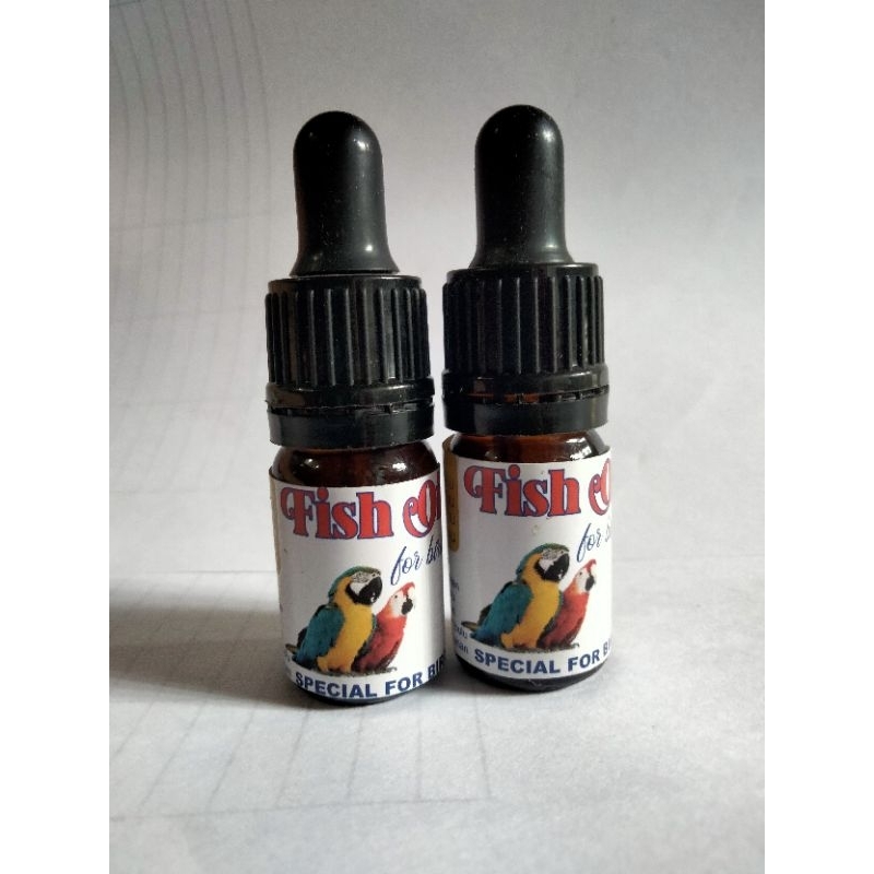 FISH OIL MINYAK IKAN UNTUK BURUNG KICAU
