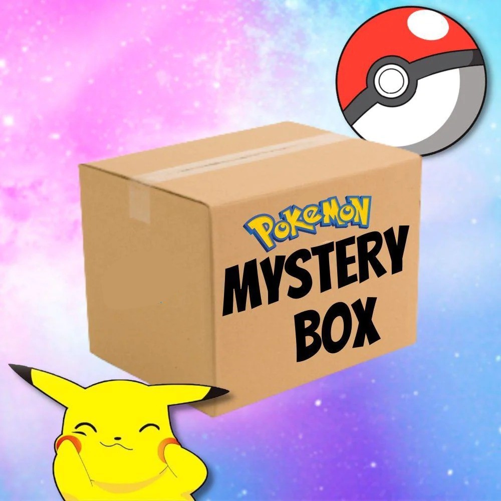 Mainan Gacha Lucky Box Raffle Action Figure Big Pokemon + Pokeball