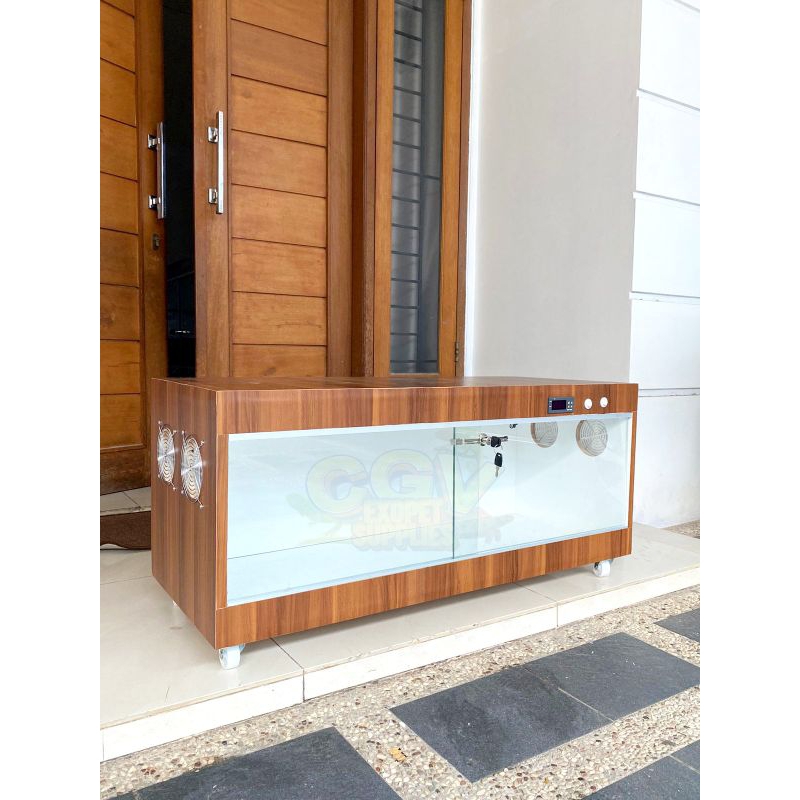 terarium reptil tortoise kura kura darat iguana 100x40x40cm