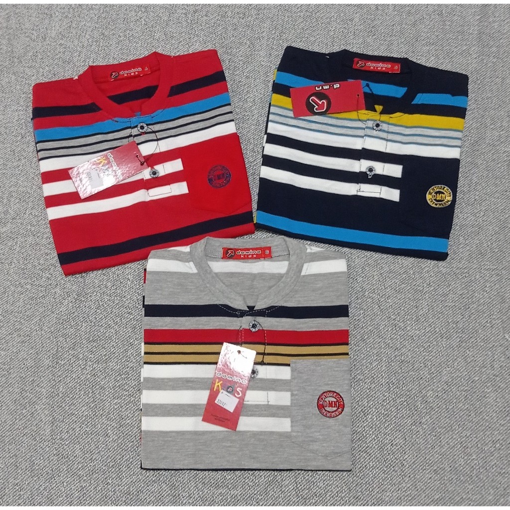 KAOS SALUR ANAK DOMINO KIDS/ BAJU ANAK DOMINO/ IVAN KIDS