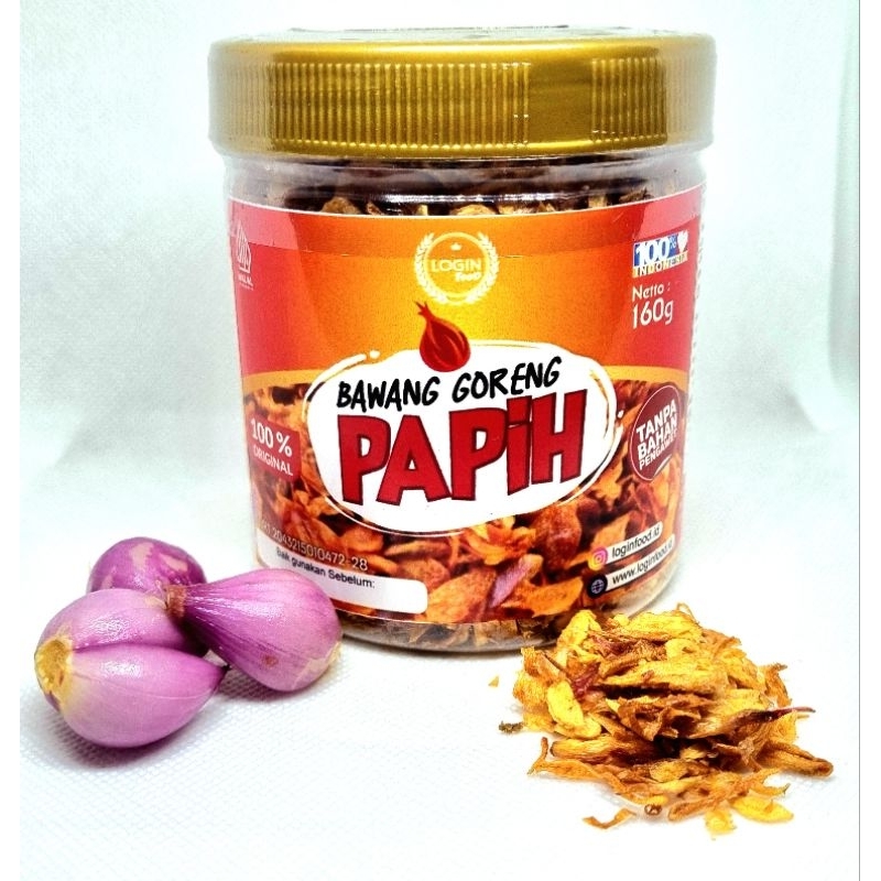 

Bawang Goreng Original 160g Tanpa Pengawet Tanpa Tepung