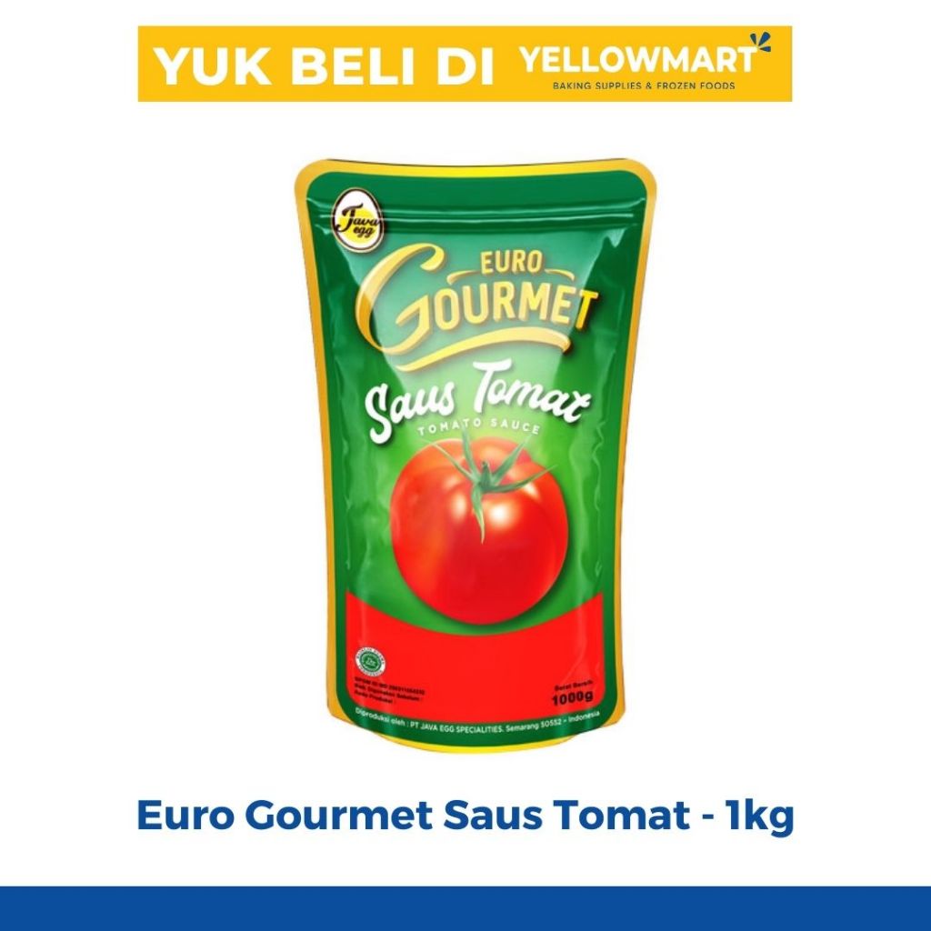 

EURO GOURMET - Saus Tomat 1kg