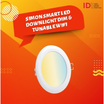 Smart LED downlight Dim & Tunable WiFi