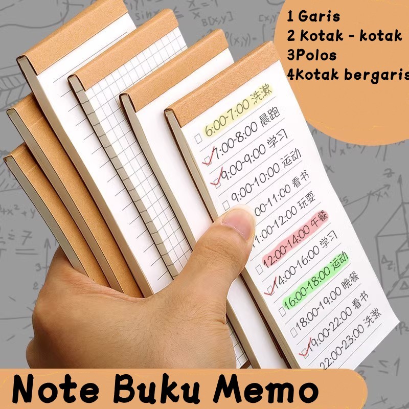 

Notepad Mini Portabel Kantor Kreatif Notepad Rencana Harian Jadwal To do list Daftar Tugas