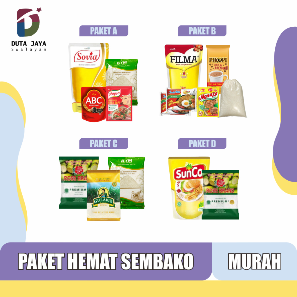 

Paket Hemat Bundle Sembako Murah