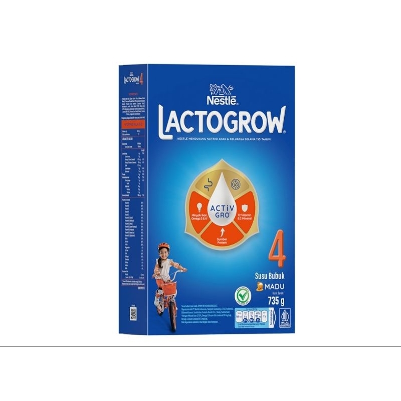 LACTOGROW 4 Madu 735g