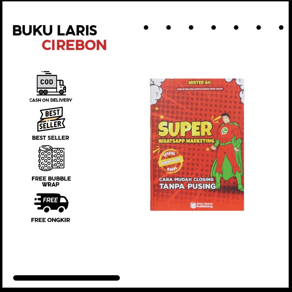 Super Whatsapp Marketing Jago Main Whatsapp Original Mr. Go I Buku Pengembangan Diri I Buku Bacaan B