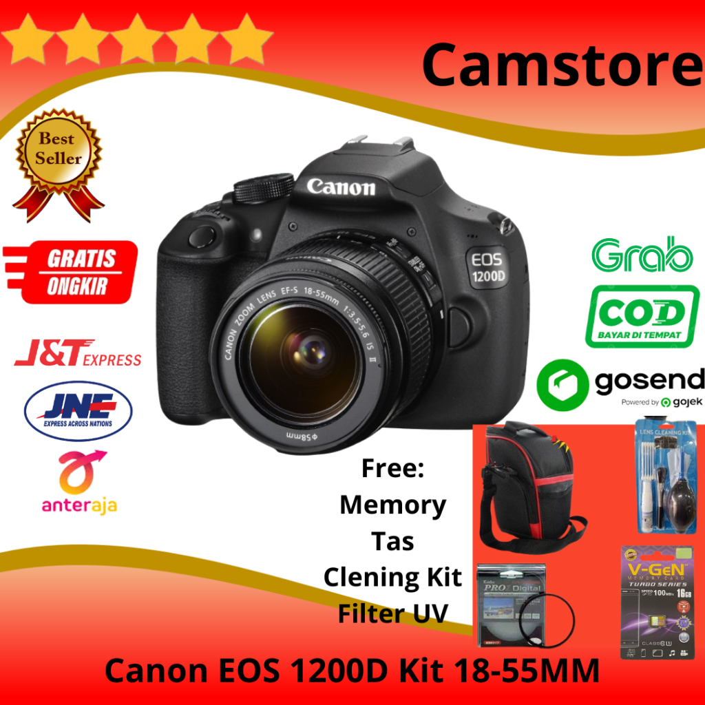 CANON EOS 1200D KIT 18-55MM / CANON 1200D / EOS 1200D