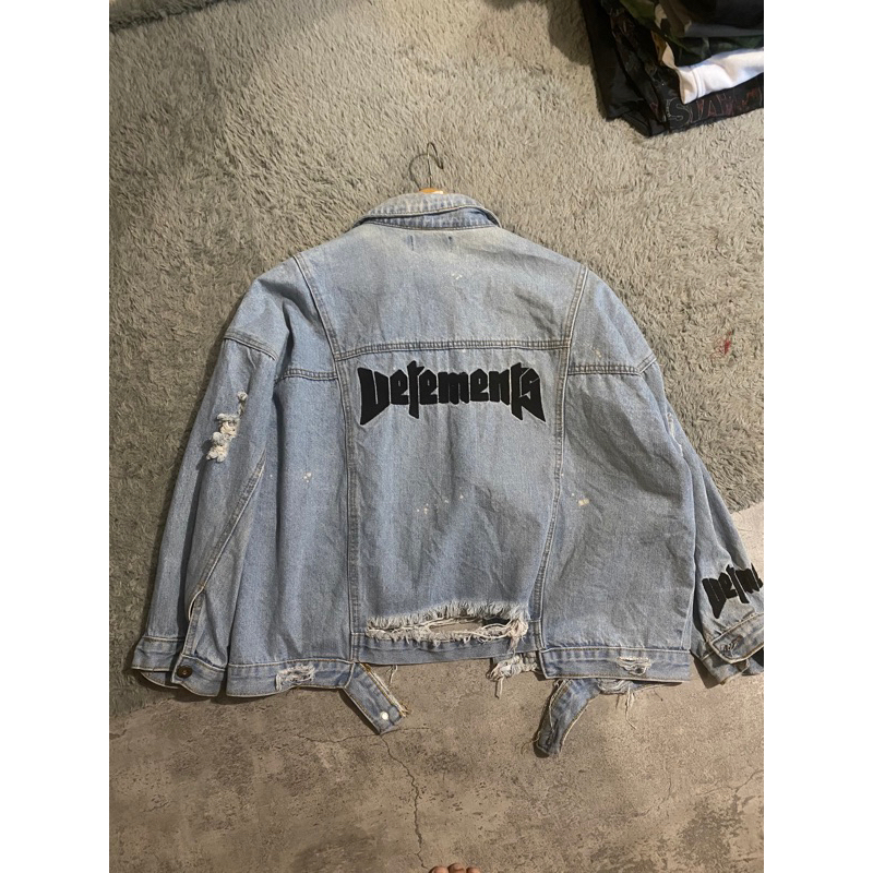 Jacket denim vetements