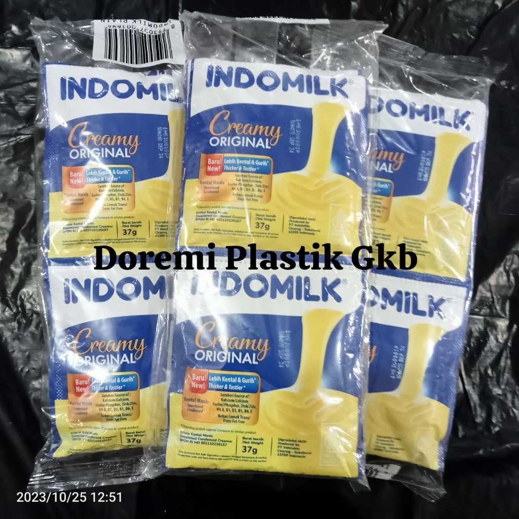 

[Kemasan Baru] Indomilk Putih Coklat sachet / Susu kental manis sachet / Indomilk putih coklat renteng