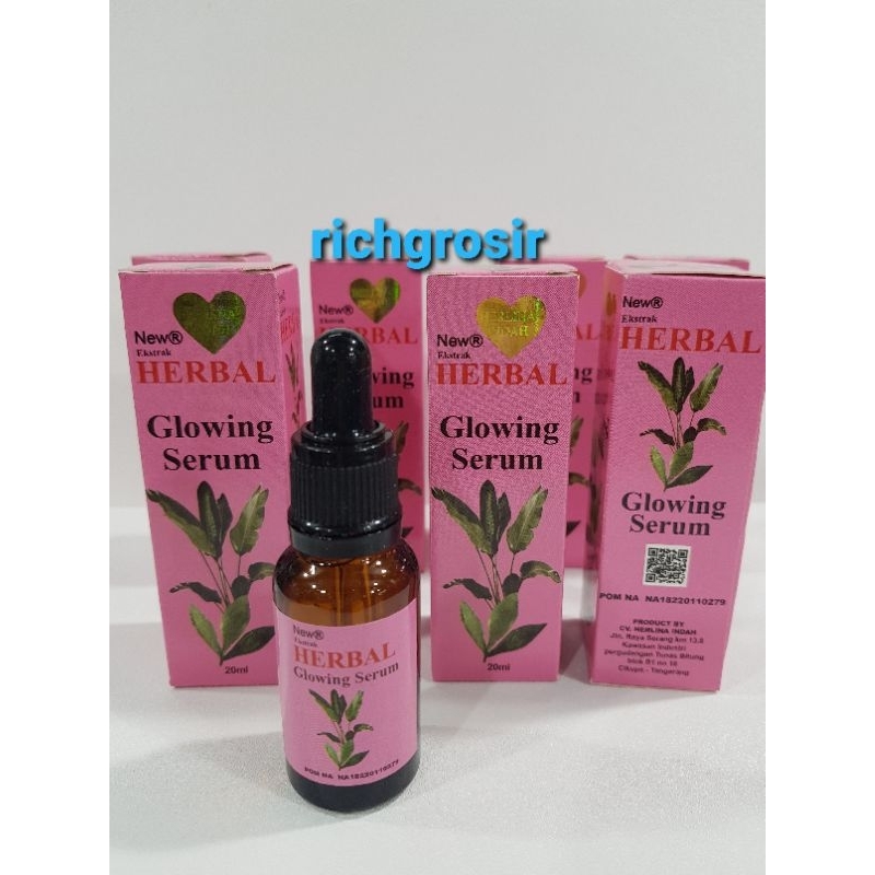 serum glowing HERBAL PLUS ORIGINAL BPOM