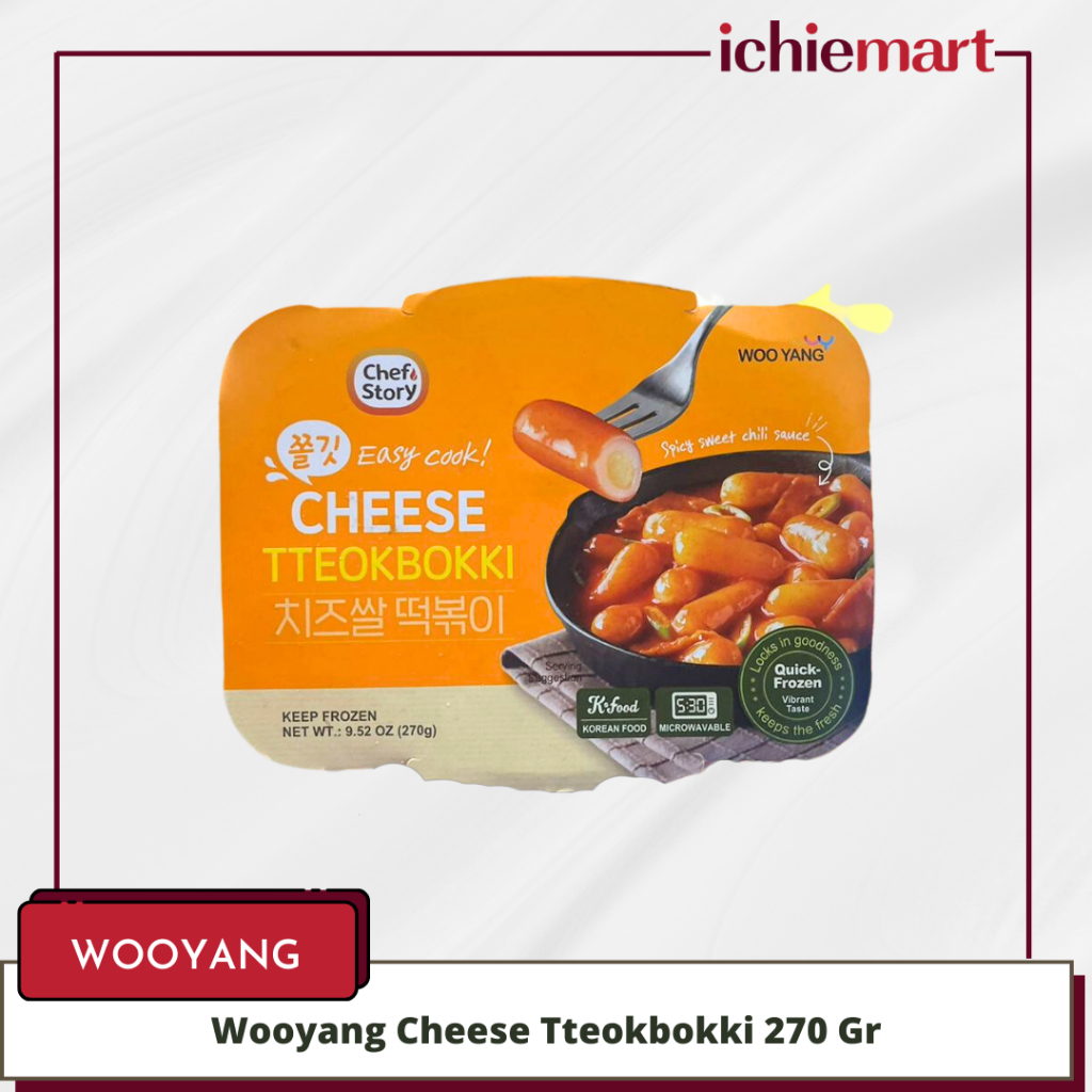 

Wooyang Cheese Tteokbokki 270 Gr