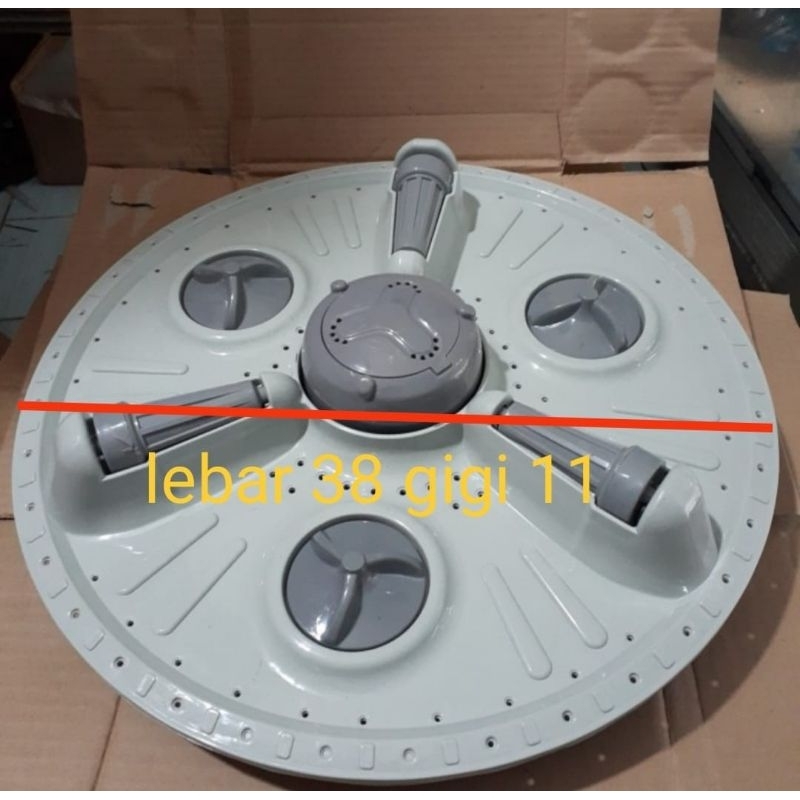 Pulsator mesin cuci LG 2 tabung WP1060R