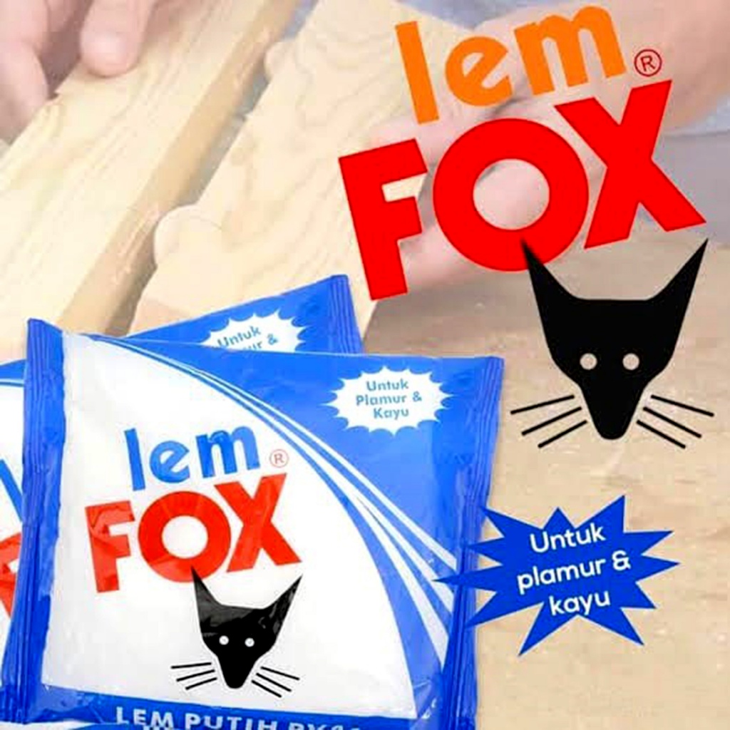 

COD Joy KTB Lem Fox Kantong 350 Bungkusan Plastik Biru Lem Putih Pvac Kayu Kertas 150 Gram