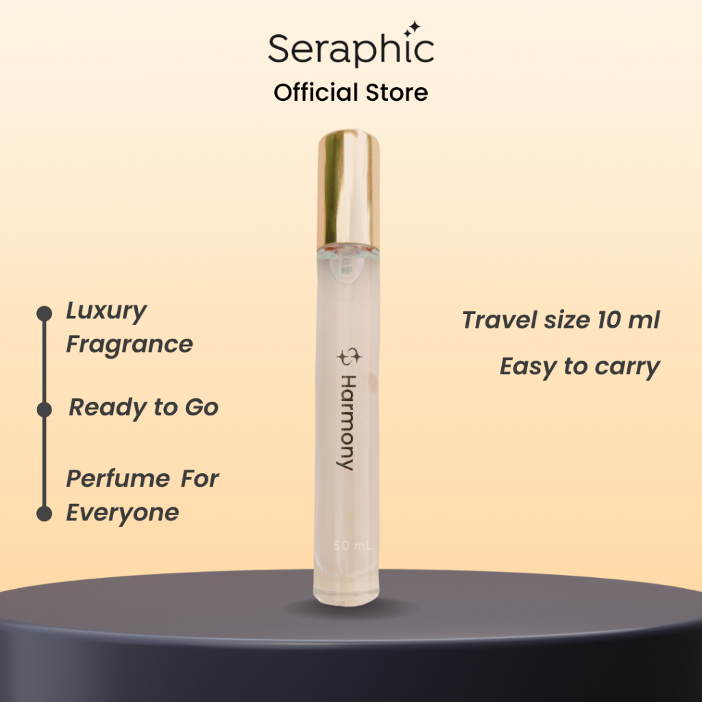 Travel Size Seraphic Parfum Wanita Eau De Perfume Minyak Wangi Tahan Lama 10 ml - Harmony