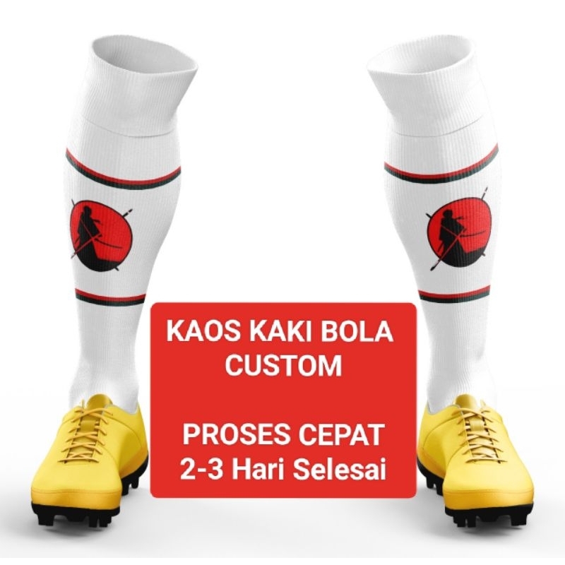 Kaos kaki bola custom, futsal berkualitas