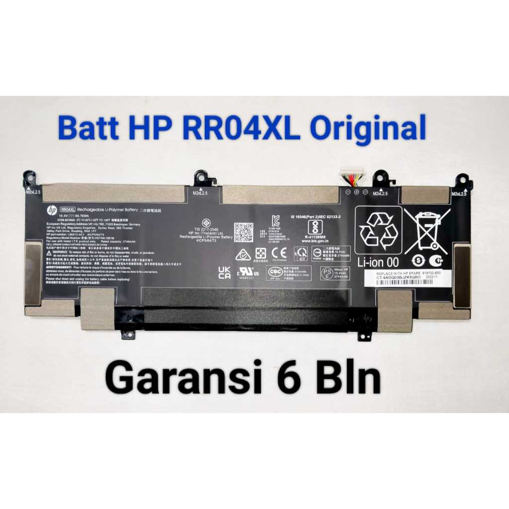 BATERAI HP X360 13-AW13-AW 2099TU 13-0001TU 13-AW0004TU RR04XL ORI