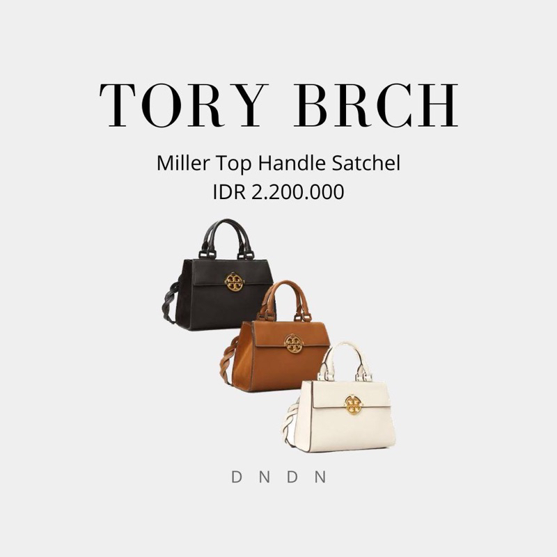 Tory Burch Miller Top Handle Satchel