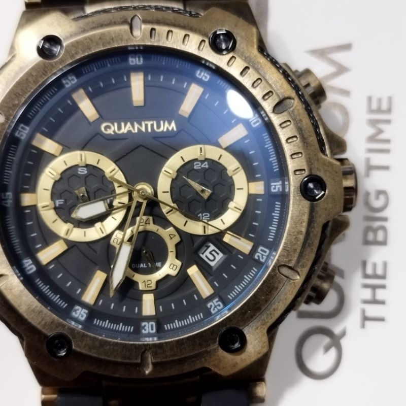 ORIGINAL QUANTUM THE BIG TIME JAM TANGAN PRIA COWOK ORIGINAL ORI QUANTUM THE BIG TIME
