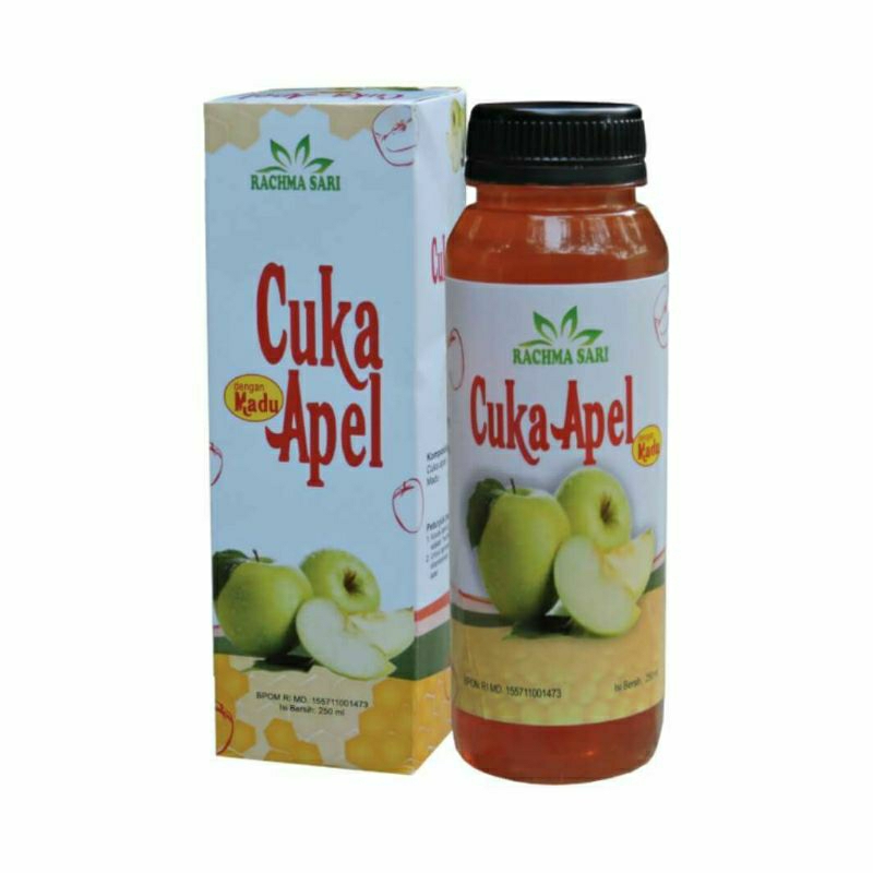 

CUKA APEL VINEGAR Murni + Madu Halal BPOM Rachma Sari