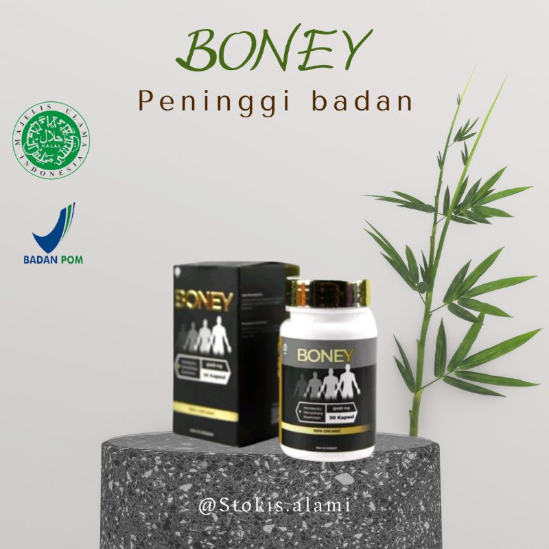 Boney kapsul peninggi badan / Boney kapsul peninggi / suplemen peninggi badan