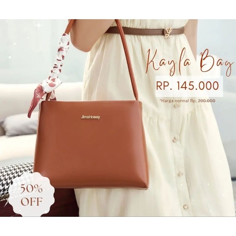 PROMO TAS WANITA JIMS HONEY UNIK JH KAYLA BAG TAS WANITA UNIK CANTIK SIMPLE
