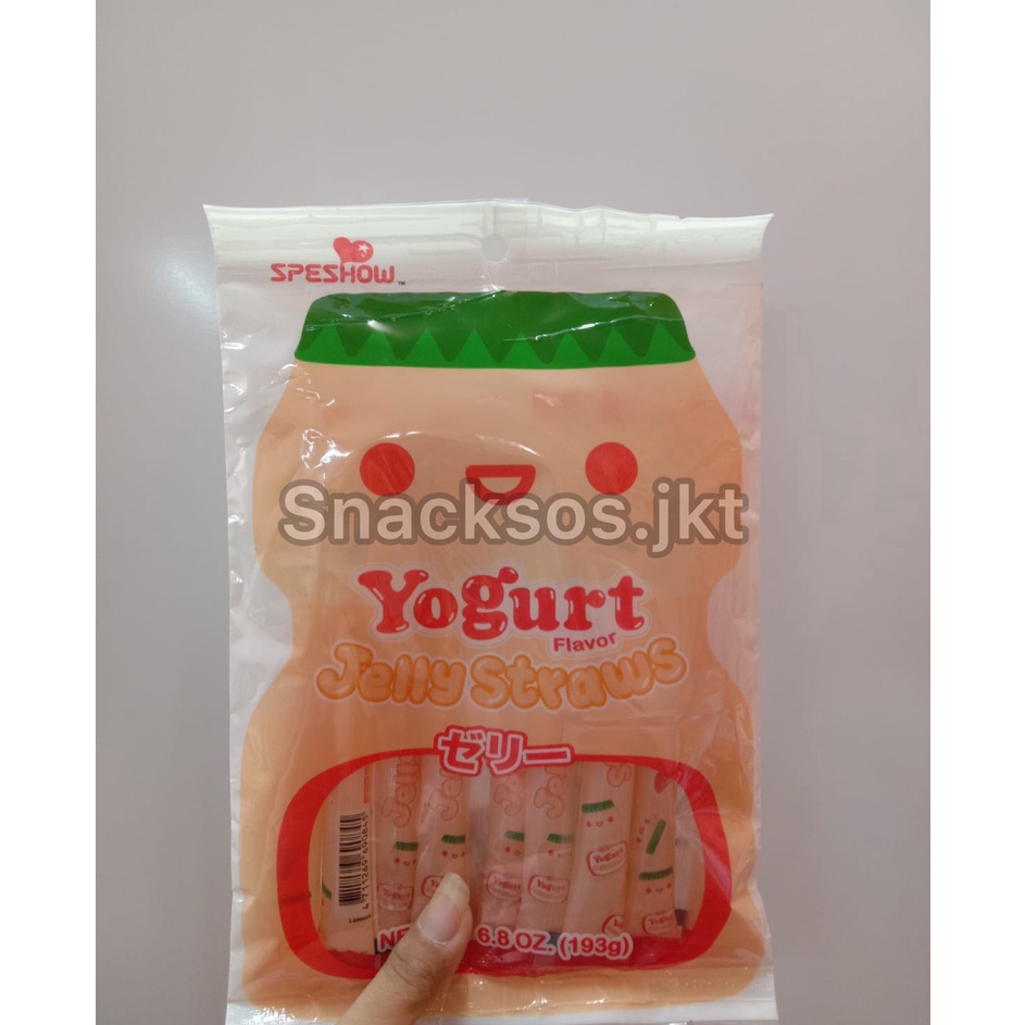 

Terlaku. SPESHOW Jelly Straws Yogurt Flavor - Jeli Rasa Yogurt