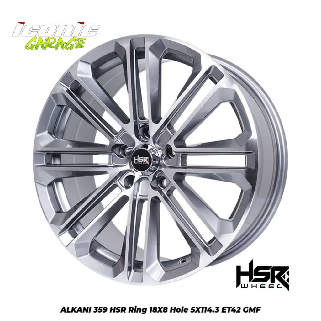 velg mobil ring18 HSR ALKANI untuk innova,hsr,brv,crv,expander,rush,terios, dll
